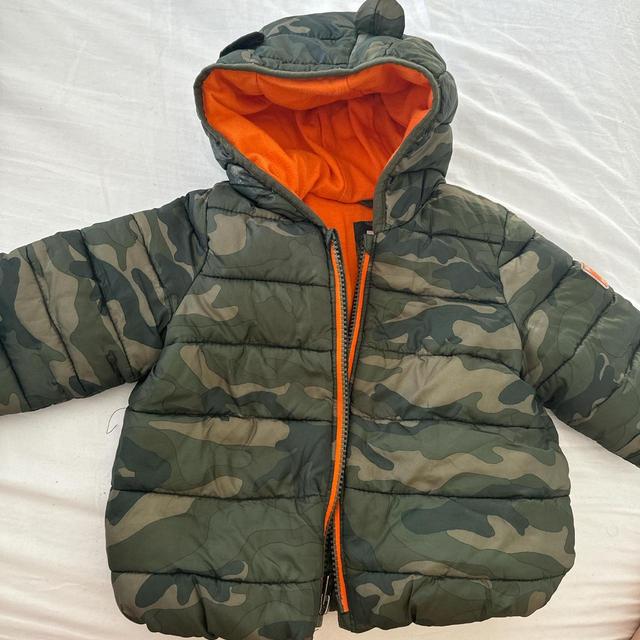 BabyGap Kids' Coat - Orange/Khaki - 12-18 months on Productcaster.