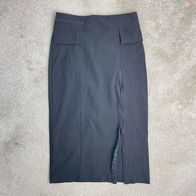 Vintage Women's Skirt - Black - XS on Productcaster.