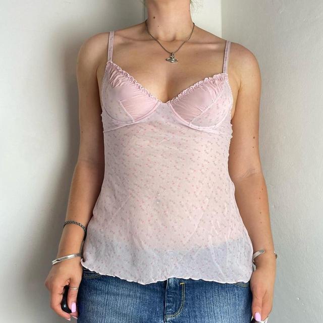 Vintage Women's Vest - Pink - S on Productcaster.