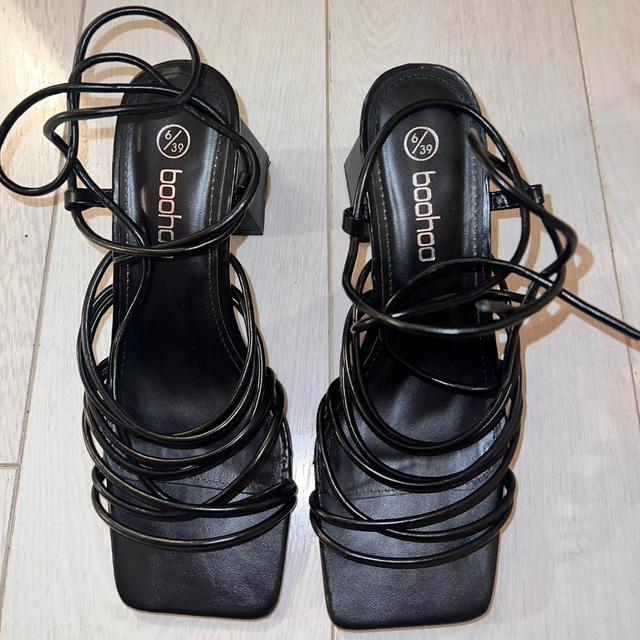 Boohoo Women's Sandals - Black - UK 6 on Productcaster.