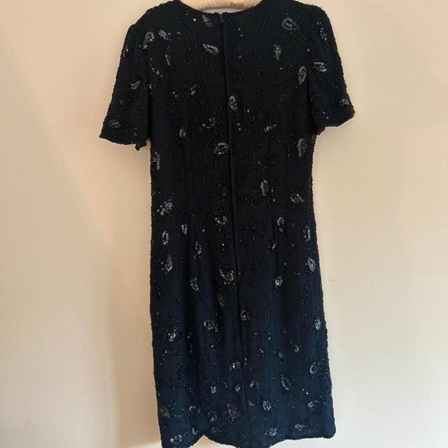 Vintage Women's A-line Dress - Black - 10 on Productcaster.