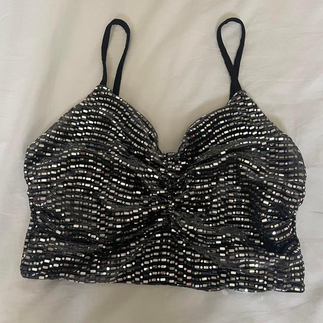 Primark Women's Crop top - Silver - XS on Productcaster.