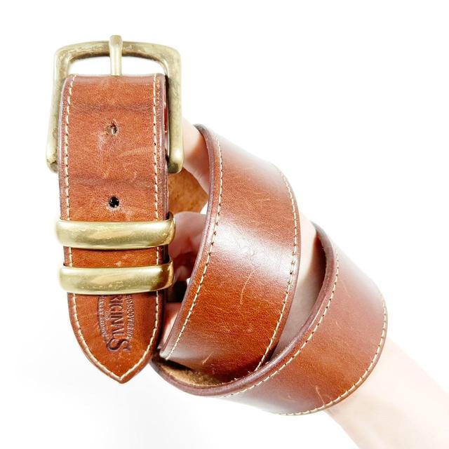 Women's Belt - Brown/Gold on Productcaster.