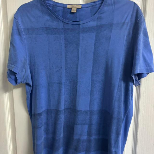 Burberry Men's T-shirt - Blue - M on Productcaster.