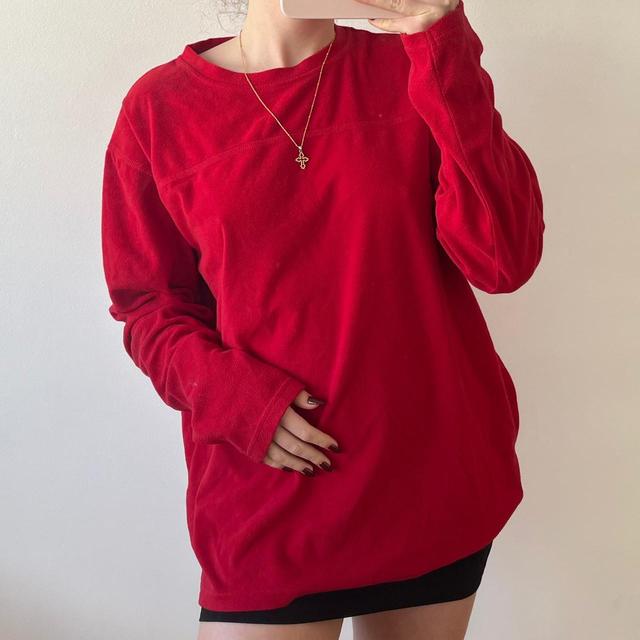 Women's Sweatshirt - Red - 8 on Productcaster.