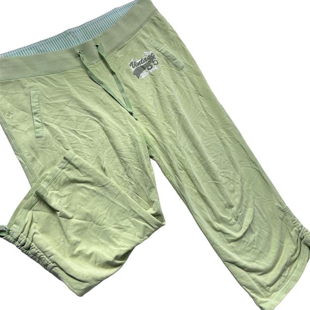 Vintage Women's Leggings - Green - UK 12 on Productcaster.