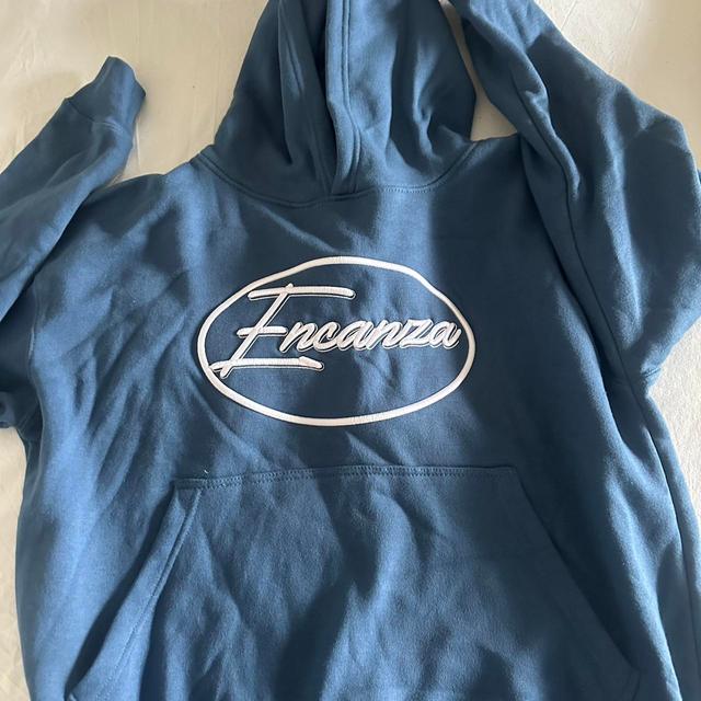 Men's Hoodie - Blue/Black - S on Productcaster.