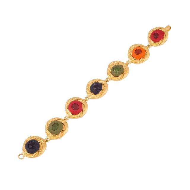 Women's Bracelet - Gold/Multi on Productcaster.