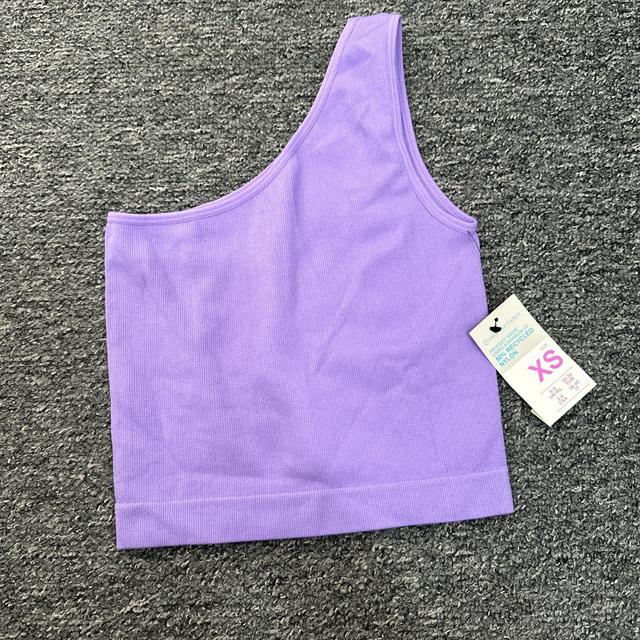 Primark Women's Crop top - Purple - XS on Productcaster.