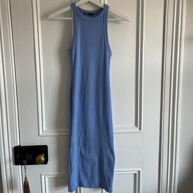 Zara Women's Dress - Blue - S on Productcaster.