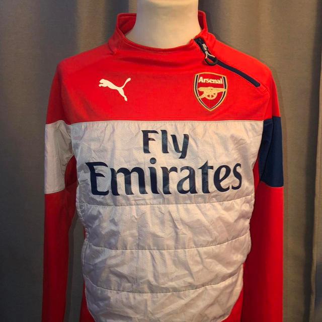 Arsenal F.C. Men's Jacket - Red - M on Productcaster.