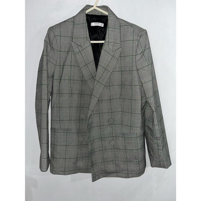 Mango Women's Blazer Jacket - Grey - UK 10 on Productcaster.