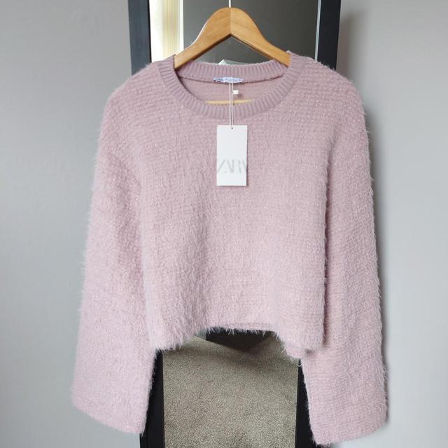 Zara Women's Sweatshirt - Pink - 12 on Productcaster.