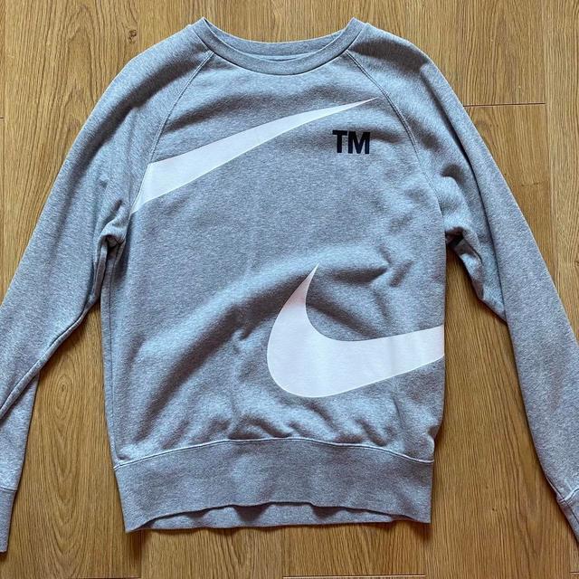 Nike Men's Sweatshirt - Grey - S on Productcaster.