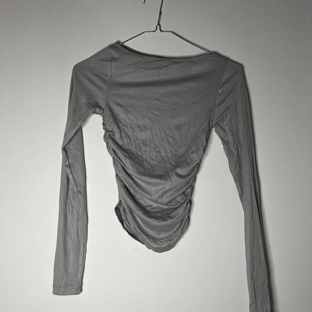 H&M Women's Crop top - Grey - XS on Productcaster.