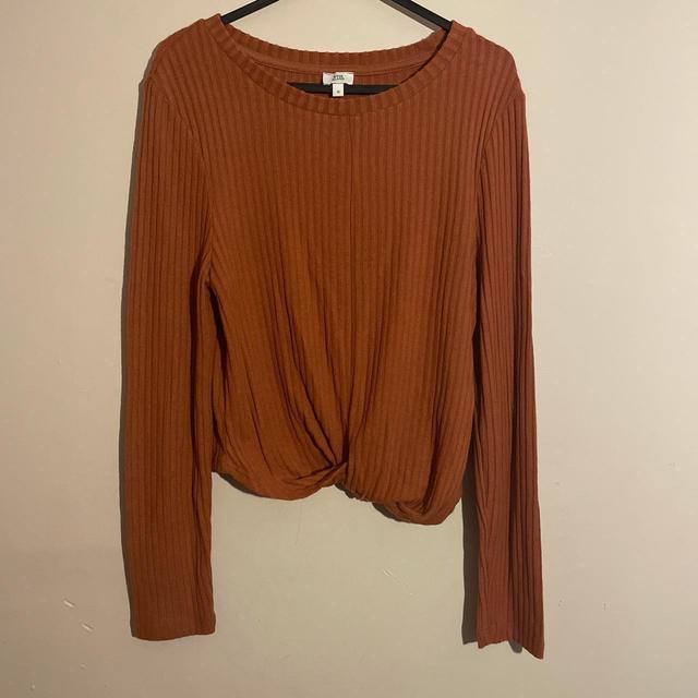 River Island Women's Jumper - Orange - 10 on Productcaster.