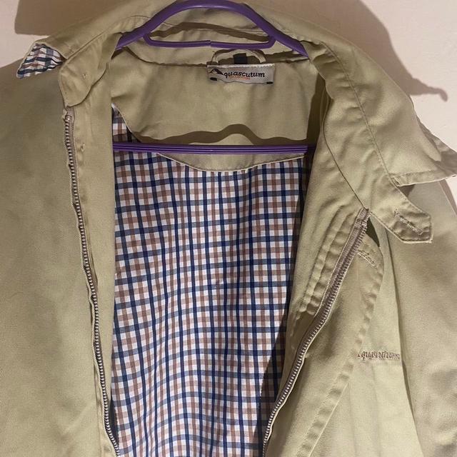 Aquascutum Men's Lightweight Jacket - Tan - S on Productcaster.