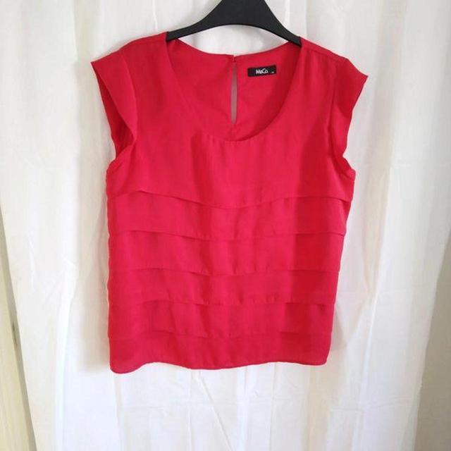 Preloved Women's Blouse - Red - 14 on Productcaster.