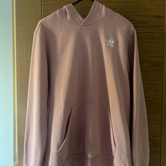 Adidas Women's Hoodie - Pink - 8 on Productcaster.