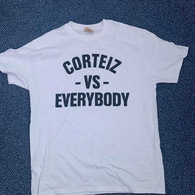 Corteiz Men's T-shirt - White - M on Productcaster.