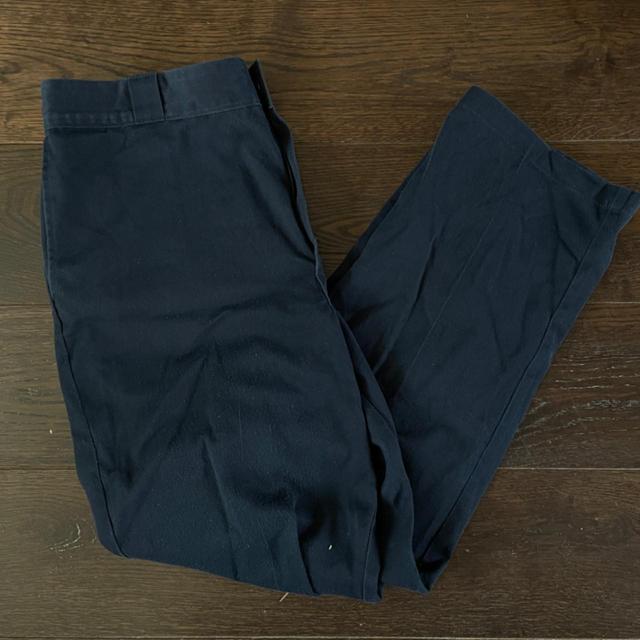 Dickies Men's Wide leg Jeans - Black/Navy - 40" on Productcaster.