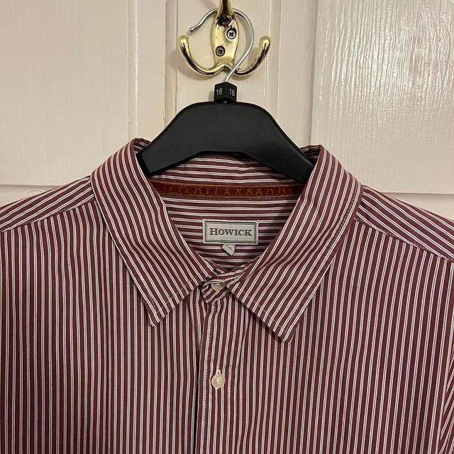 Howick Men's Shirt - Burgundy - XXL on Productcaster.