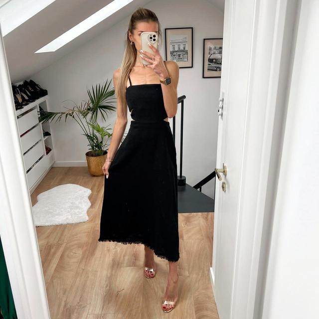 Zara Women's Maxi Dress - Black - M on Productcaster.