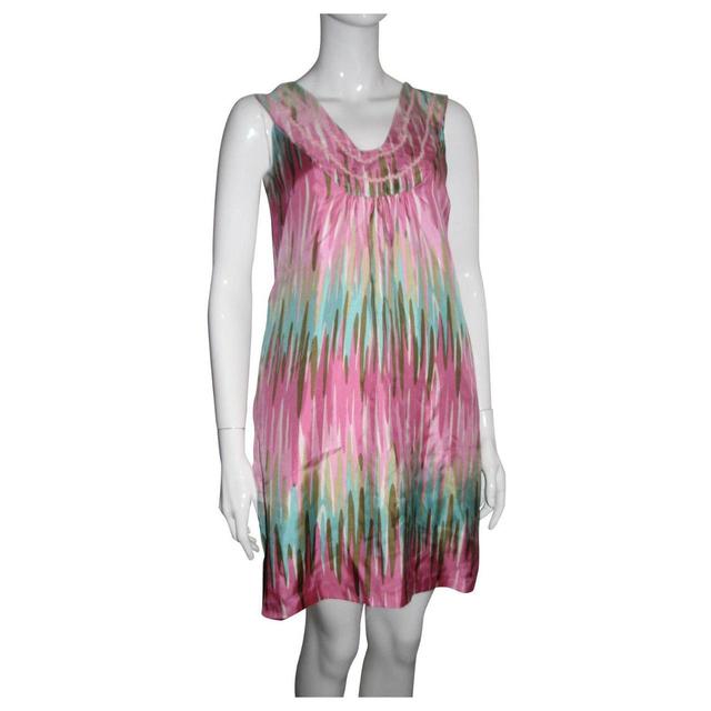 Milly Women's A-line Dress - Multi/Pink - 10 on Productcaster.