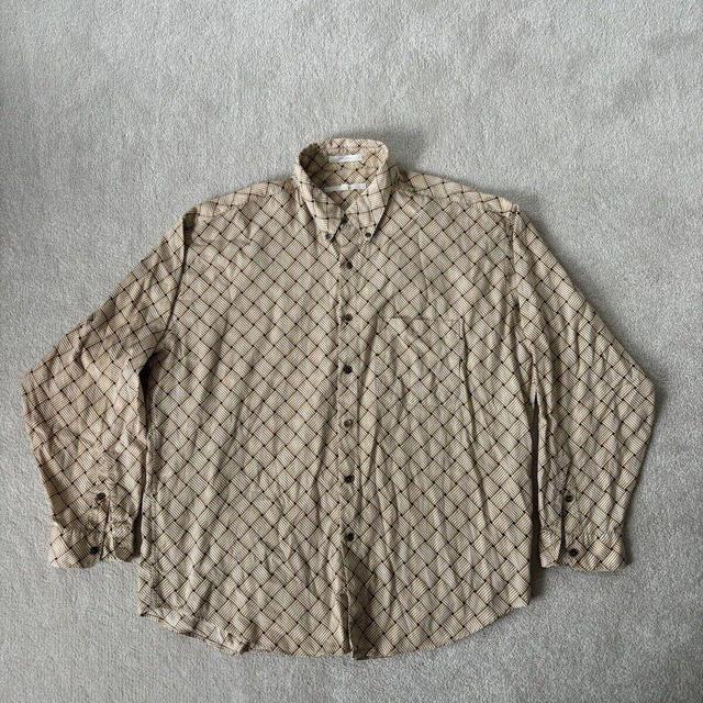 Crosshatch Men's Shirt - Cream - XL on Productcaster.