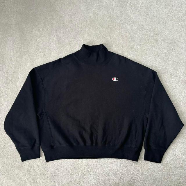 Champion Women's Sweatshirt - Black - M on Productcaster.