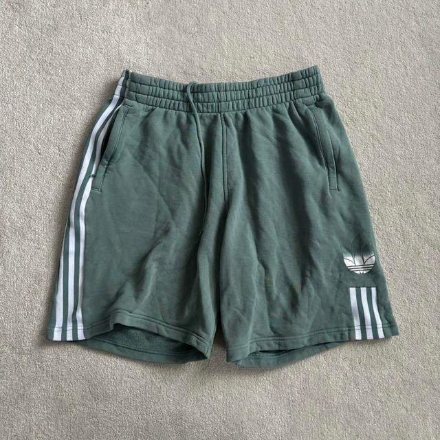 Adidas Men's Shorts - Green - L on Productcaster.