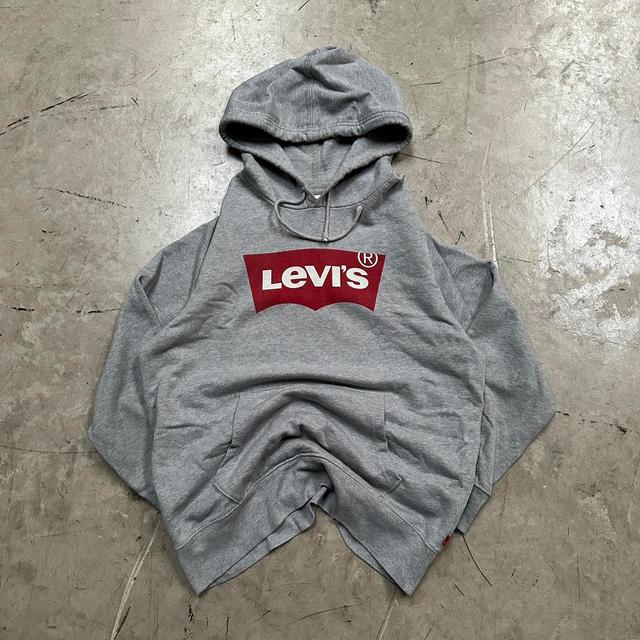 Levi's Men's Hoodie - Grey - S on Productcaster.