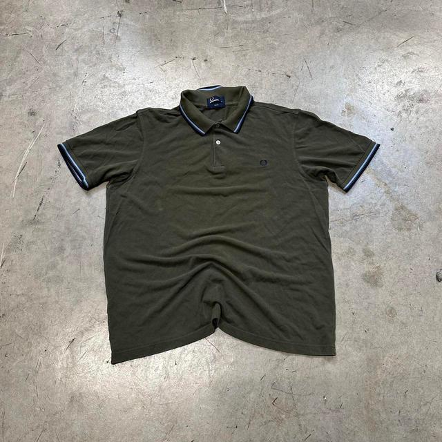 Fred Perry Men's Polo shirt - Green/Khaki - XL on Productcaster.