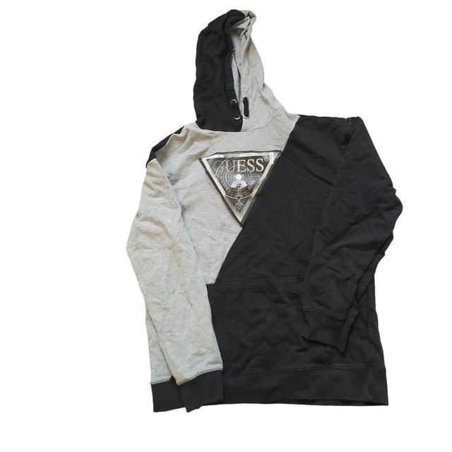 Guess Women's Hoodie - Black/Grey - M on Productcaster.