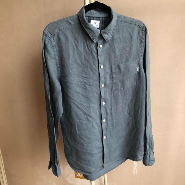 Paul Smith Men's Shirt - Blue - S on Productcaster.