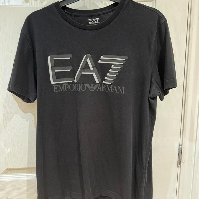 Emporio Armani Men's T-shirt - Black - S on Productcaster.