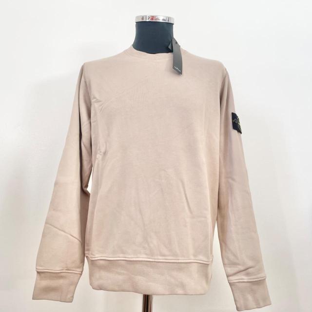 Stone Island Men's Sweatshirt - Cream - M on Productcaster.