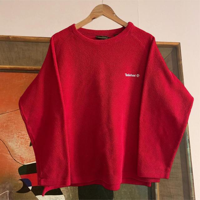 Timberland Men's Jumper - Red - L on Productcaster.