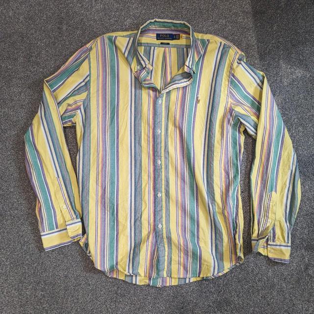 Polo Ralph Lauren Men's Shirt - Yellow - XL on Productcaster.