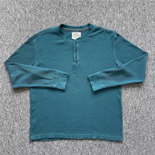 Men's T-shirt - Blue/Green - XXL on Productcaster.