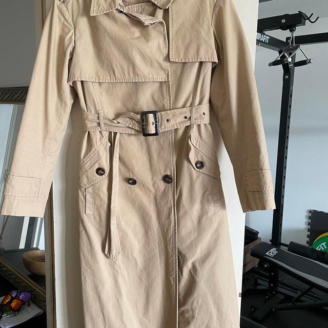 Warehouse Women's Trench - Tan - UK 8 on Productcaster.