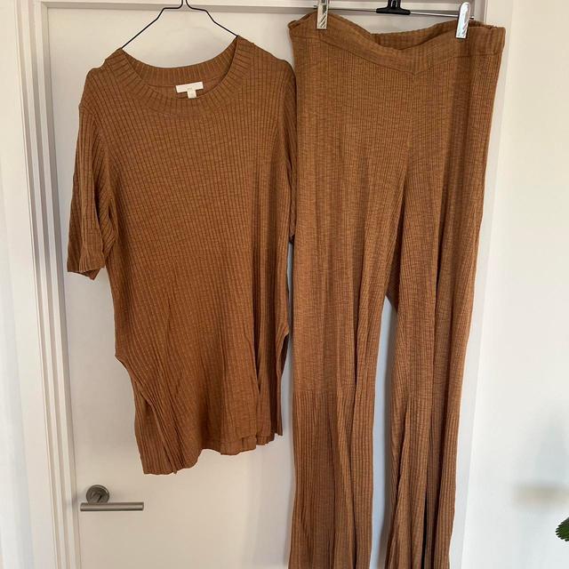 H&M Women's Top - Brown - L on Productcaster.