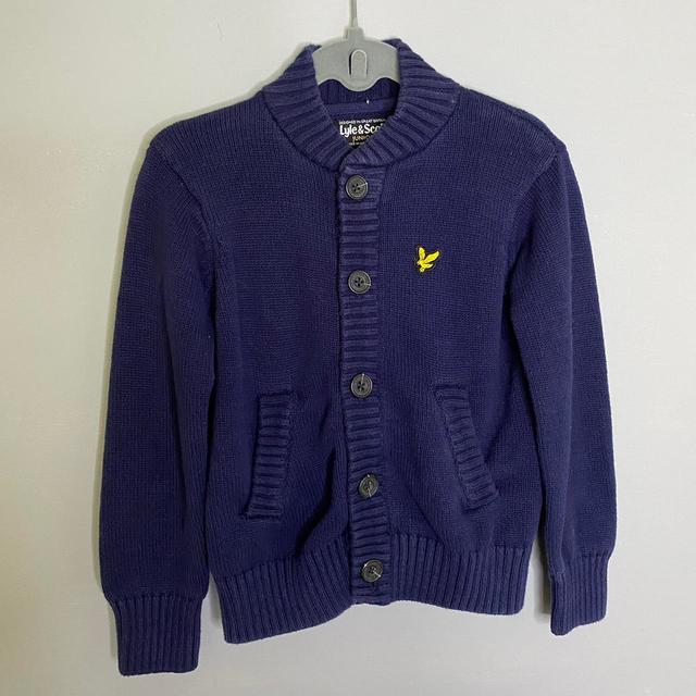 Lyle & Scott Kids' Cardigan - Navy on Productcaster.