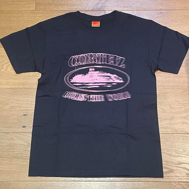 Corteiz Men's T-shirt - Black - S on Productcaster.