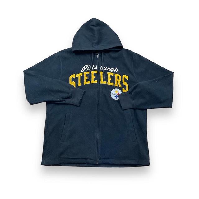 NFL Men's Casual Jacket - Black - L on Productcaster.