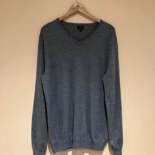 J.Crew Men's Jumper - Grey - L on Productcaster.