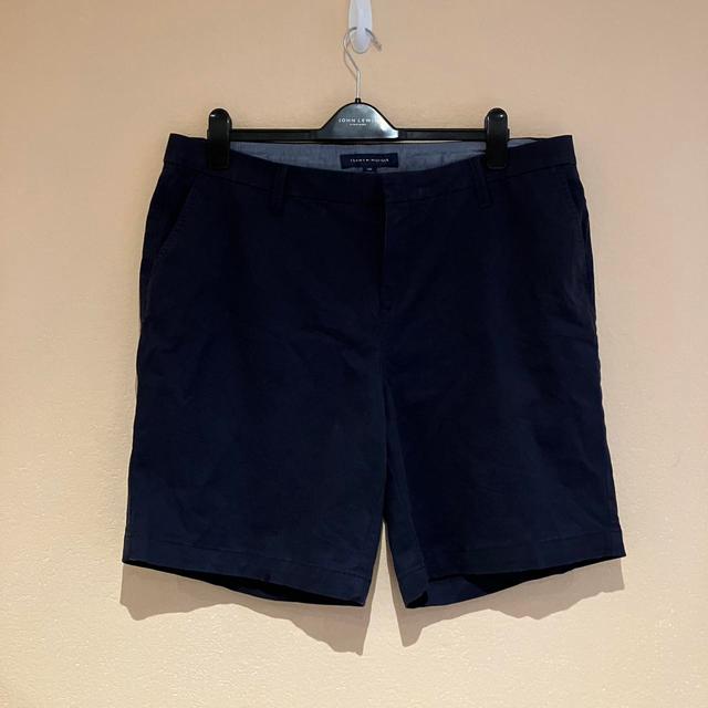 Tommy Hilfiger Women's Shorts - Navy/Blue - UK 18 on Productcaster.