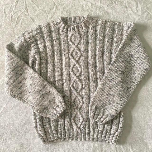 Handmade Women's Jumper - Grey/White - 6 on Productcaster.