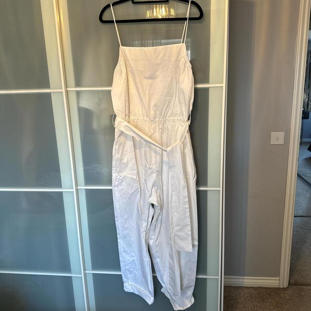 Zara Women's Jumpsuit - White - UK 16 on Productcaster.