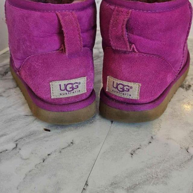 UGG Women's Boots - Pink/Purple - UK 4.5 on Productcaster.